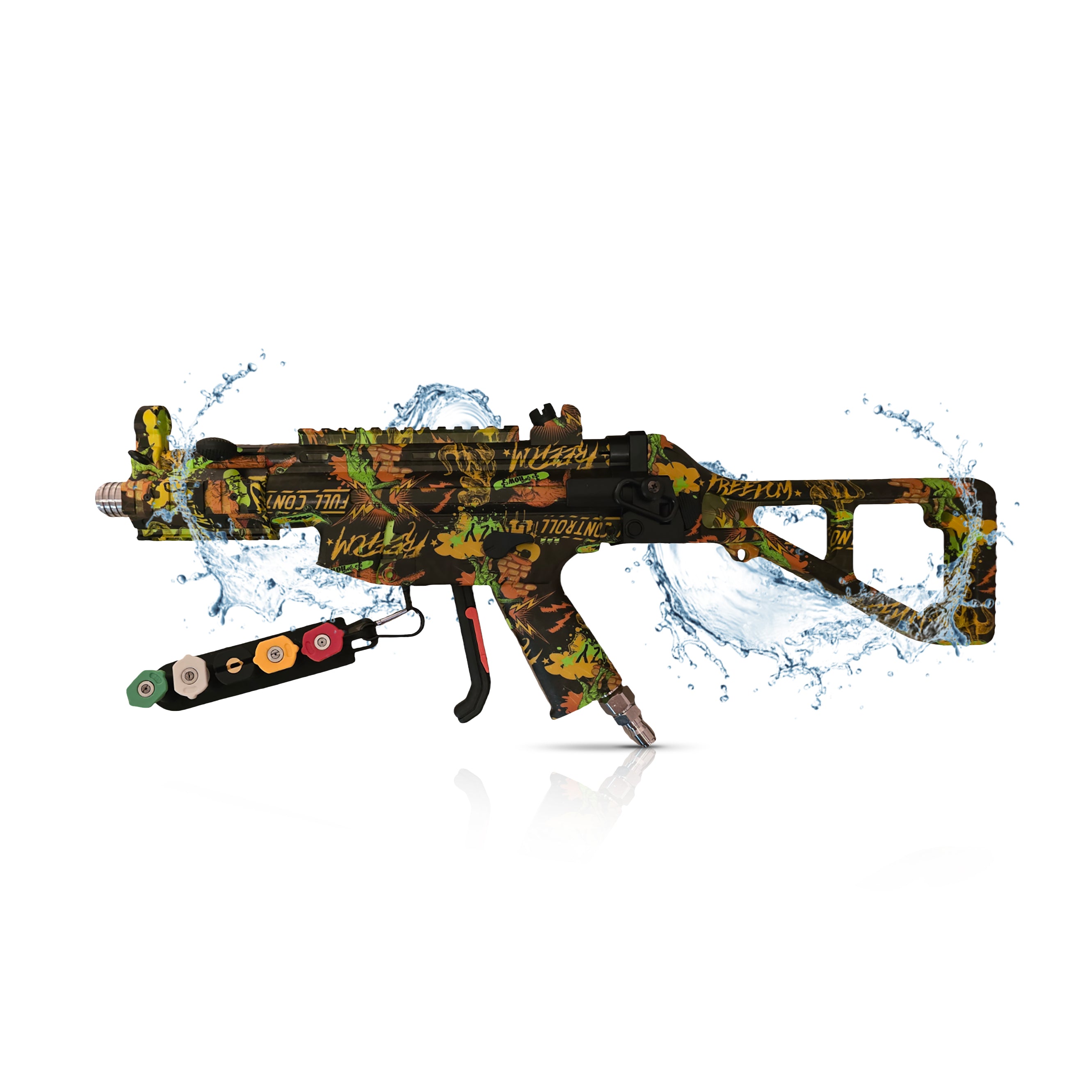 PLATE DEFENDER Camo High-Pressure Washing Gun Attachment